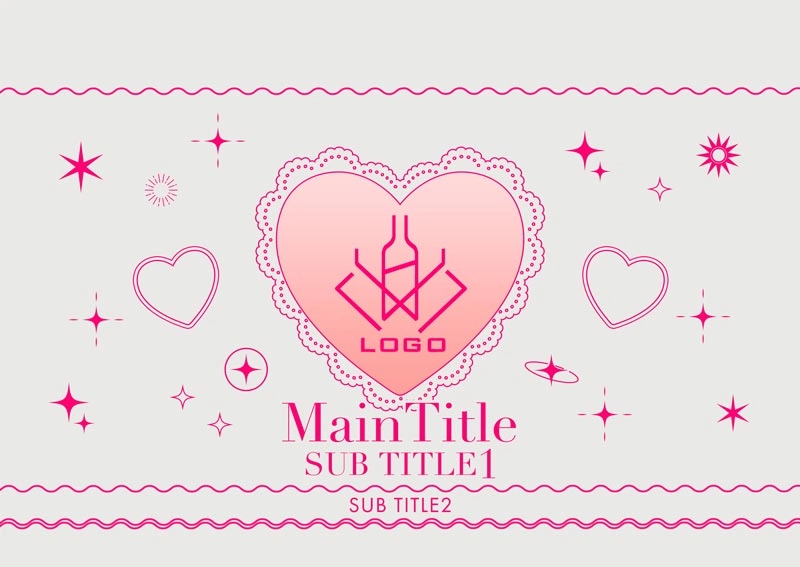 かわいいコンカフェオリシャンのオリシャン、オリジナルシャンパン D-107