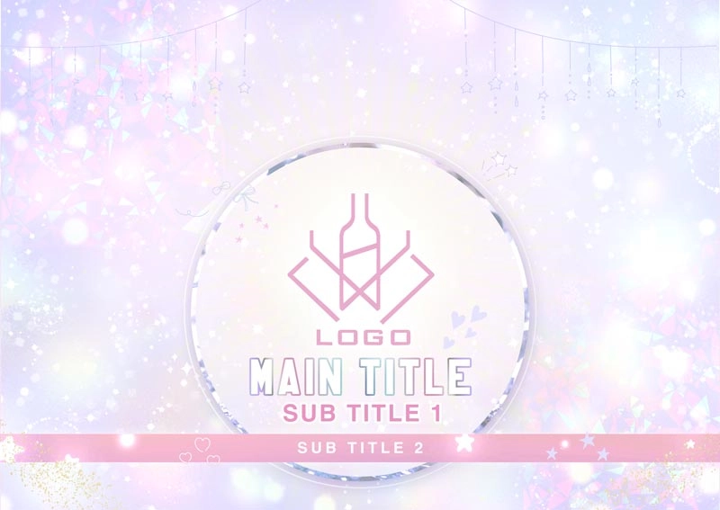 かわいいコンカフェオリシャンのオリシャン、オリジナルシャンパン D-108