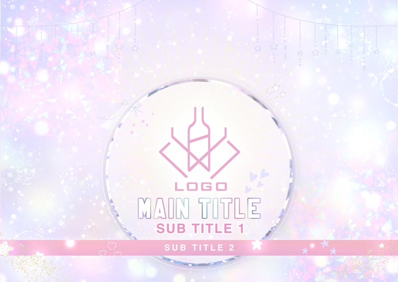 かわいいコンカフェオリシャンのオリシャン、オリジナルシャンパン D-108