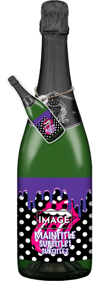 かわいいコンカフェオリシャンのオリシャン、オリジナルシャンパン SD-18