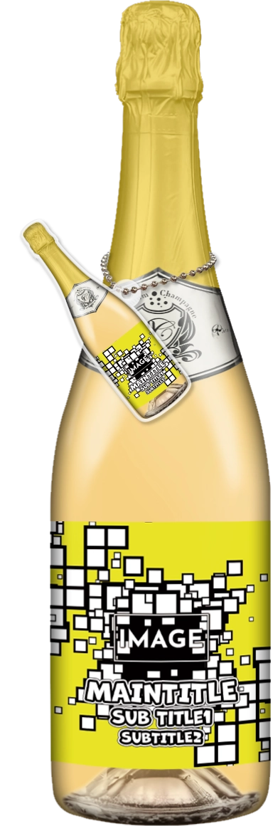 かわいいコンカフェオリシャンのオリシャン、オリジナルシャンパン SD-36