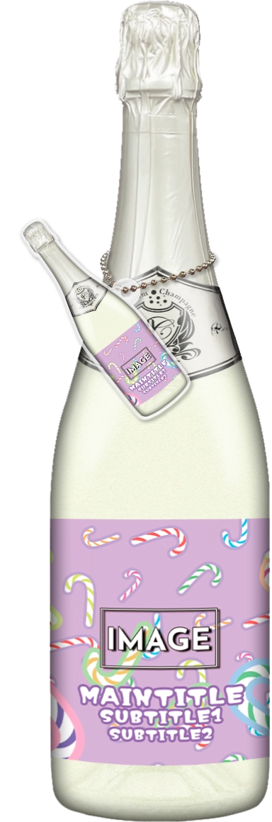 かわいいコンカフェオリシャンのオリシャン、オリジナルシャンパン SD-23