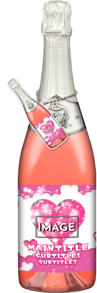 かわいいコンカフェオリシャンのオリシャン、オリジナルシャンパン SD-22