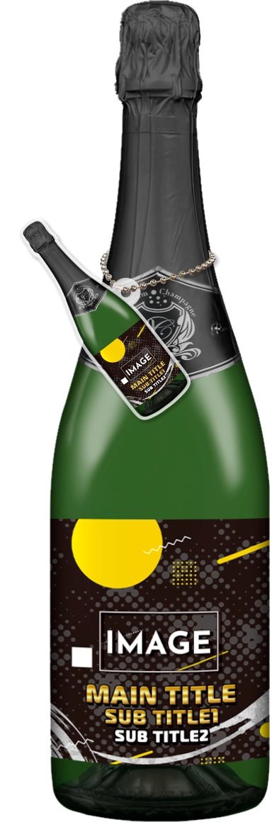 かわいいコンカフェオリシャンのオリシャン、オリジナルシャンパン SD-6