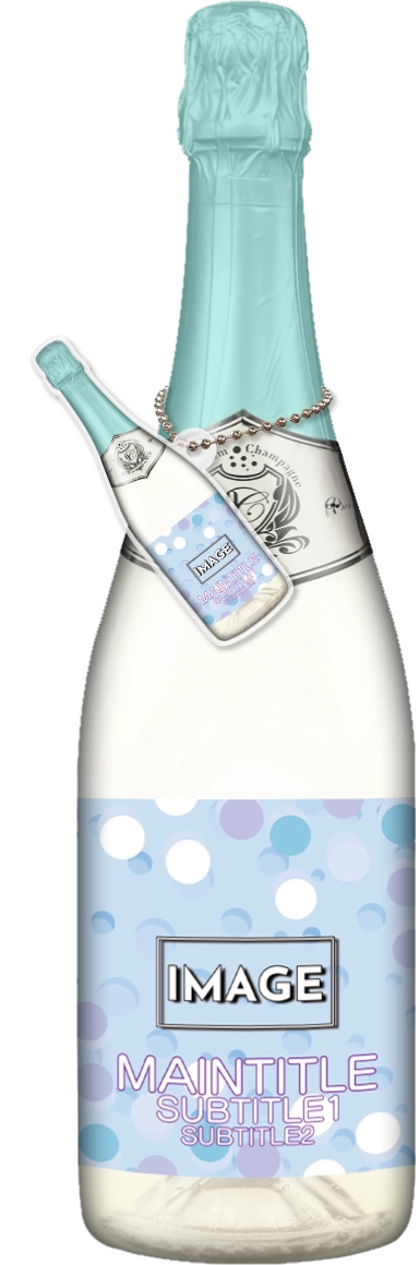 かわいいコンカフェオリシャンのオリシャン、オリジナルシャンパン SD-27