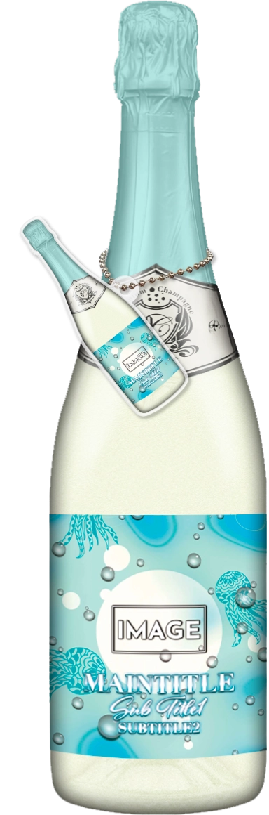 かわいいコンカフェオリシャンのオリシャン、オリジナルシャンパン SD-34